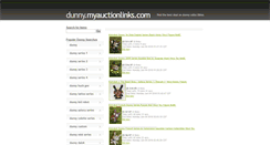 Desktop Screenshot of dunny.myauctionlinks.com